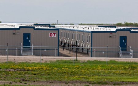 Owner of ICE detention facility sees big opportunity in AI man camps