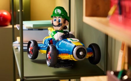Mario will be green with envy at his brother’s new Mach 8 Mario Kart Lego set — and I desperately want it too