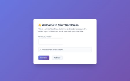 WordPress debuts a private workspace that runs in your browser via a new service, my.WordPress.net