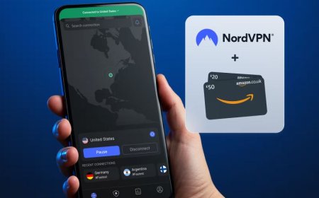 VPN deal of the week: Want to save beyond the Amazon Spring Sale? Get up to £50 in Amazon gift cards with a NordVPN plan for a limited time