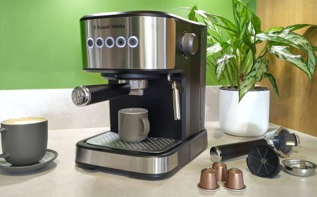 I tested the tiny Russell Hobbs coffee maker that uses grounds or Nespresso pods — but I discovered one infuriating drawback