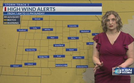 Storm Track 3 Forecast: Strong winds bring colder air, rain/snow mix for some