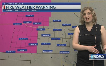 Storm Track 3 Forecast: Fire Weather Warnings Saturday, cold and windy Sunday