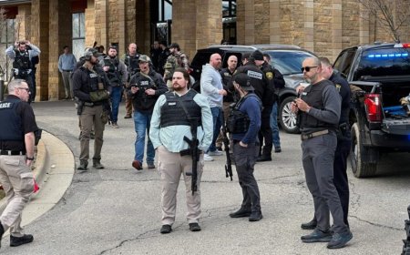 Man who crashed into Michigan synagogue lost 4 family members in Israeli airstrike, official says