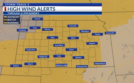 Storm Track 3 Forecast: Strong winds tonight, cold Monday before temps climb