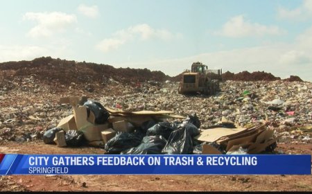 City of Springfield continues public feedback on trash and recycling services
