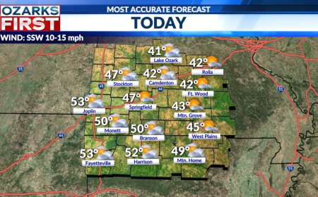 Warm and springlike weather comes crashing back in