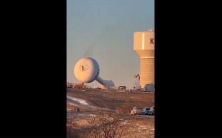 WATCH: Kearney water tower demolished Tuesday morning