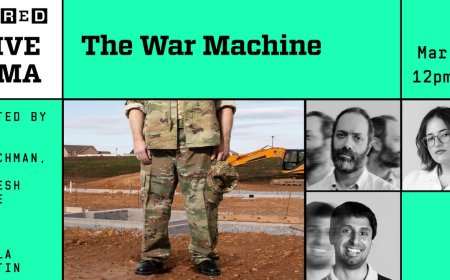Join Our Next Livestream: The War Machine