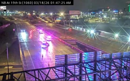 4 hurt in overnight crash on US 71 highway near downtown Kansas City