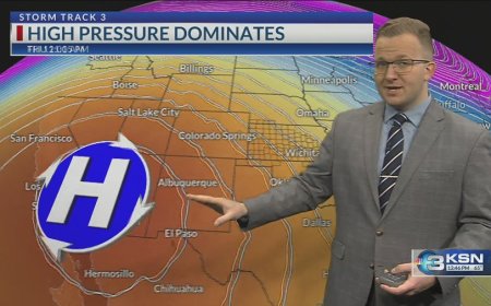 Storm Track 3 Forecast: Picture perfect Wednesday, heating up late week