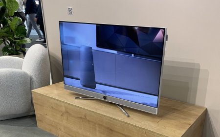 I saw Loewe's new small 4K TVs with high-end image quality and sound, and they look very tempting for cineasts in a small space