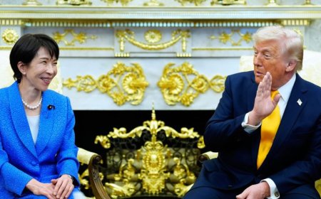 Trump ribs Japanese PM on Pearl Harbor in Oval Office talk on Iran