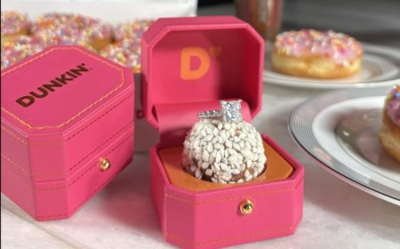 Say ‘I Dough’ with a Dunkin' proposal ring box