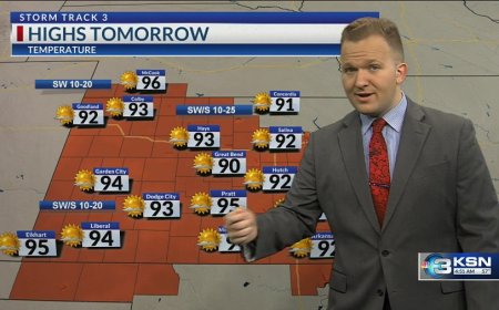 Storm Track 3 Forecast: Early season heat wave, fire danger this weekend