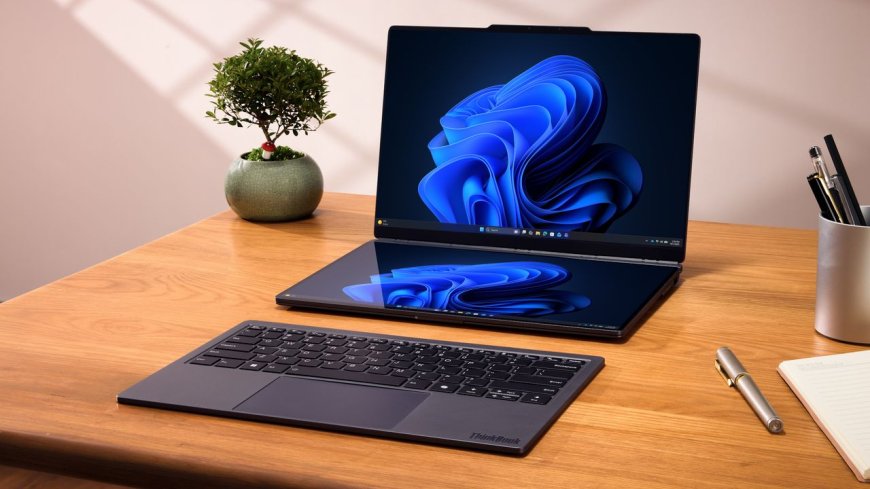 Lenovo might have solved dual-screen laptops — Modular ports are great, but swappable screens? This ThinkBook concept levels up the form factor.