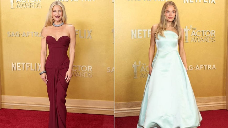 'Landman' stars Ali Larter and Michelle Randolph stun in jaw-dropping looks at Actor Awards