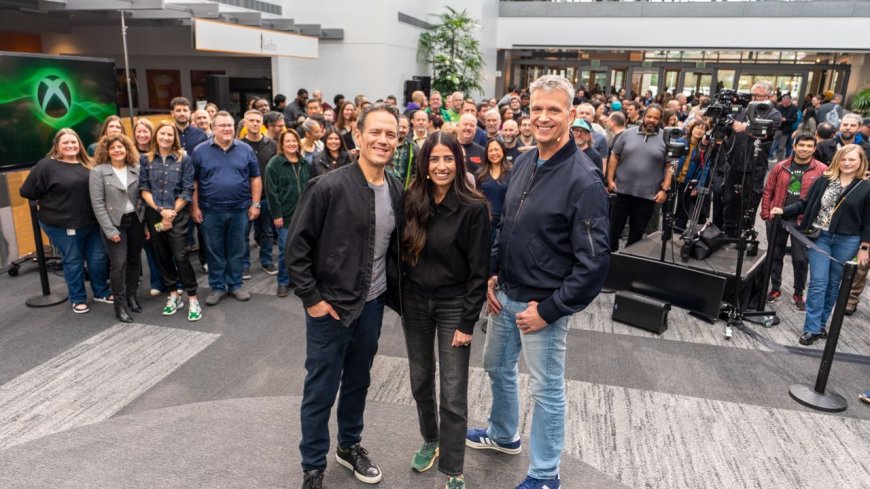 At Microsoft's big Xbox all-hands meeting, leaders paid tribute to the team, Sarah Bond, Phil Spencer, and the future — "We are going to start with console, and make sure that we understand that this is our reference experience."
