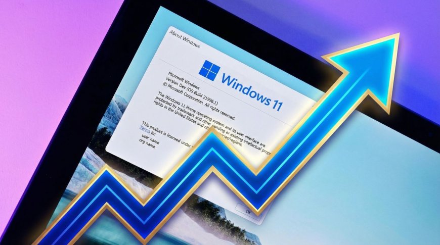 Windows 11 market share jumped double-digits two months in a row — Nearly three-quarters of users are on Microsoft's latest OS as Windows 10 fades