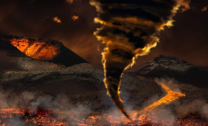 Scientists Discover How to Burn Oil Spills Faster and Cleaner with 17-Foot-Tall Fire Tornadoes