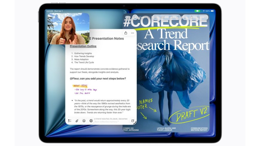 Apple's M4 iPad Air is faster and better connected, at the same price