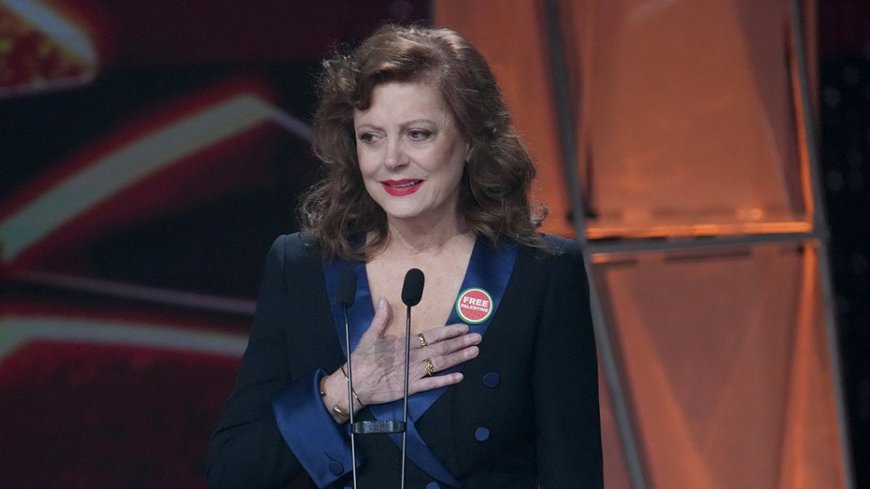 Susan Sarandon says she was blacklisted over Gaza ceasefire calls