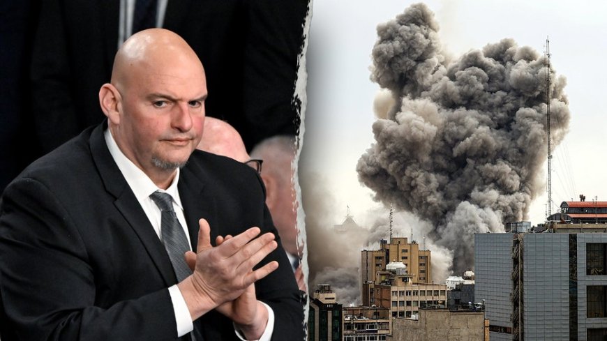 Fetterman blasts Iran strike critics, Ayatollah's apologists: 'Let's see who grieves for that garbage'