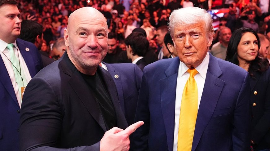 UFC head Dana White dismisses concerns he's 'overtly political,' adds 'just be authentic'
