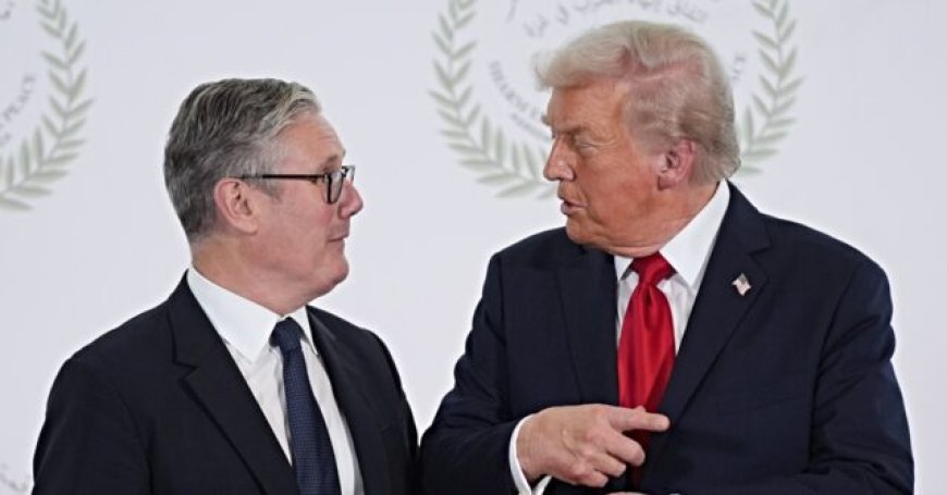 Trump Says Historic U.S.-UK Relationship 'Not Like It Used to Be' Under Stumbling Starmer