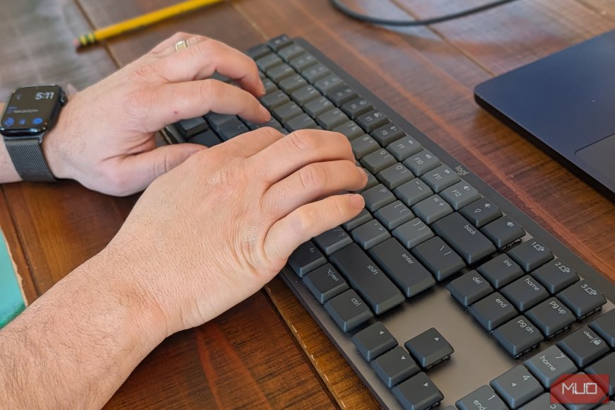 I made this small change to my keyboard and now I type more comfortably