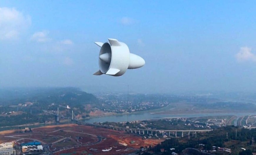 China Builds World’s First Flying Power Station Harvesting Wind Energy 6,560 Feet Above Earth