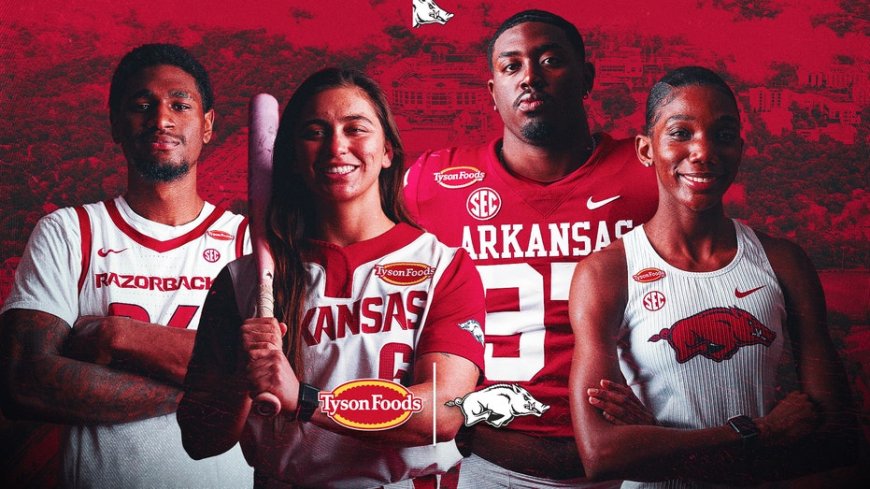 Breaking: Arkansas Announces Significant Partnership With Tyson Foods, Including New Uniform Patch Logos