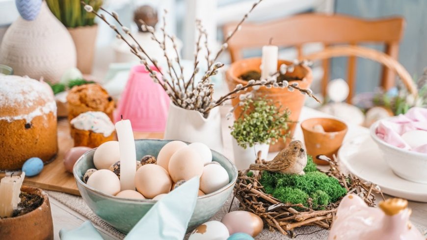 Affordable Easter table decor that makes hosting easy, starting at $8
