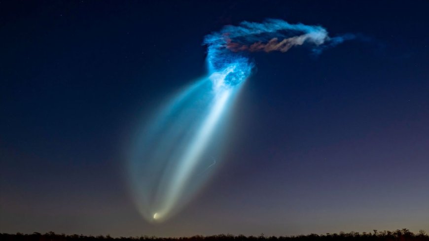 SpaceX Starlink launch creates gorgeous 'jellyfish' in predawn Florida skies (video, photos)