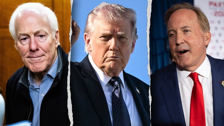 Paxton vows he's 'staying in this race' even if Trump backs Cornyn in Texas GOP clash