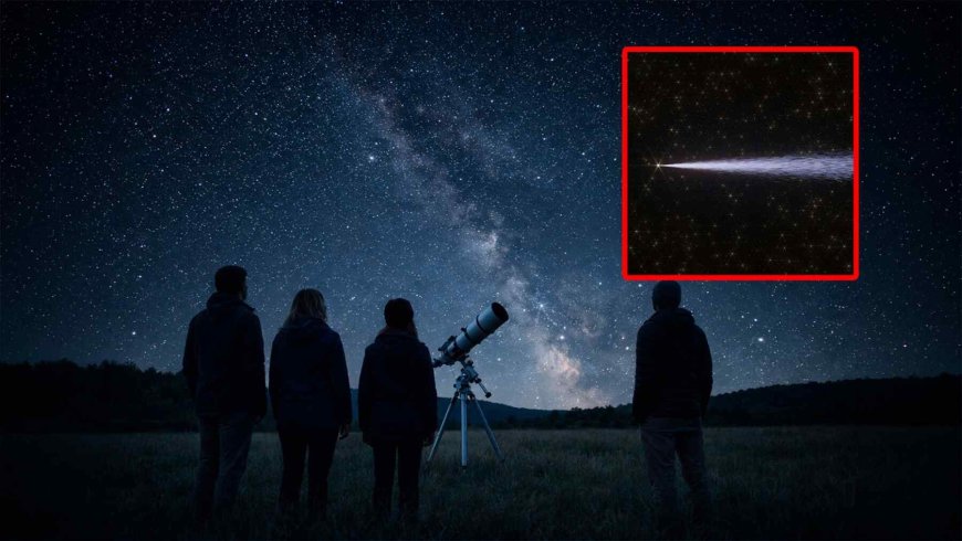 Four friends watched the sky with a home telescope — They ended up discovering a rare sungrazing comet approaching the Earth that not even NASA could see earlier