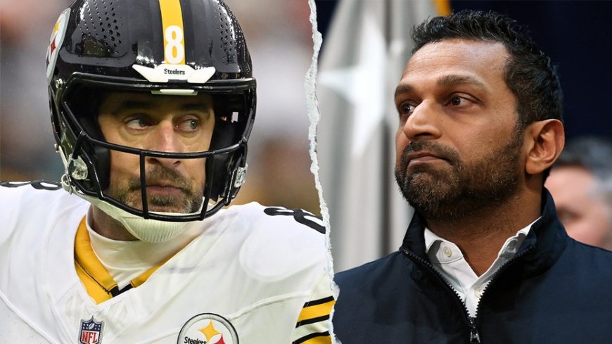 Aaron Rodgers appears to call out FBI Director Kash Patel for celebrating with US men's hockey team