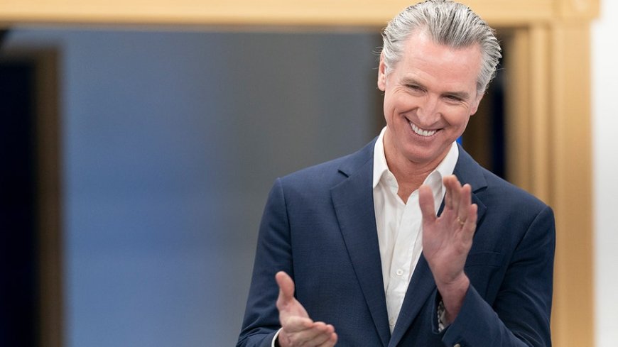 Katie Couric asks Gavin Newsom if being 'ridiculously good-looking' is a problem