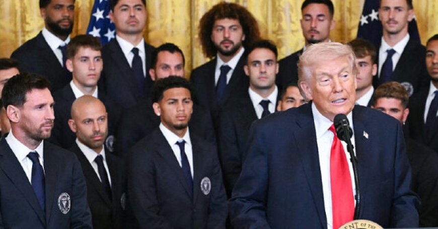 Trump Foresees a Cuba Free from Communist Dictatorship During Miami MLS Team's Visit to White House