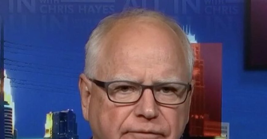 Walz: Noem Is Going to Be Spending Time in Minnesota — 'We're Looking for Justice'