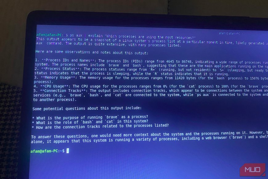 I turned my Linux terminal into a local AI assistant and it’s so useful
