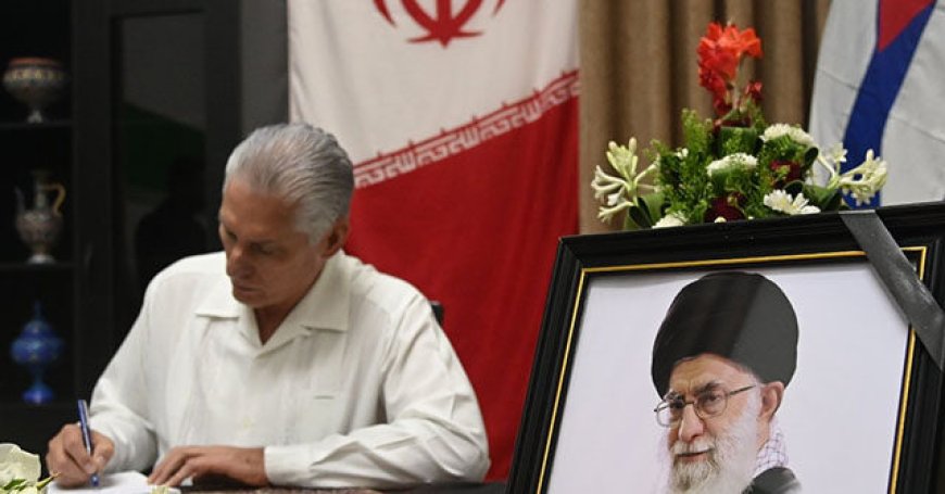 Cuban Communists Honor Khamenei, Reaffirm Support to Iran Regime