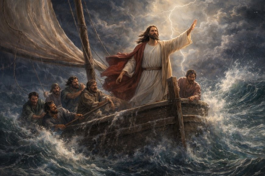 Holding Calm in the Storm – Getting to the Heart of the Matter Through the Teachings of Christ