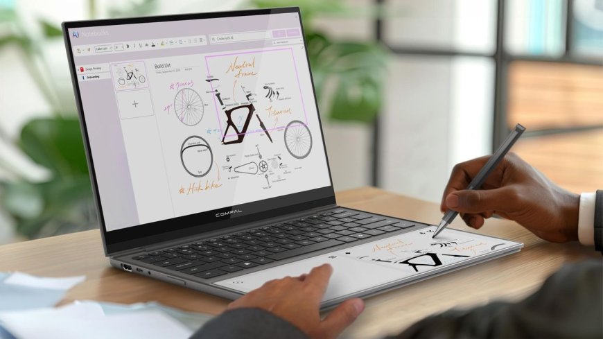 Compal's latest laptop concept adds a color E-Ink display that piques my curiosity — but I am not sure it will turn into a real product because of one flaw