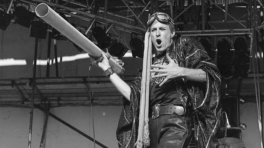 “He came on stage in a witch’s hat and cape, carrying a sword. In the second song he attacked me with the sword! What’s wrong with this picture, you know?” The flawed genius who even kept Lemmy on his toes