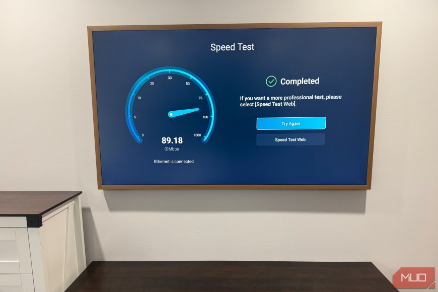 Your TV's Ethernet port is probably slower than you'd like: 3 ways to check