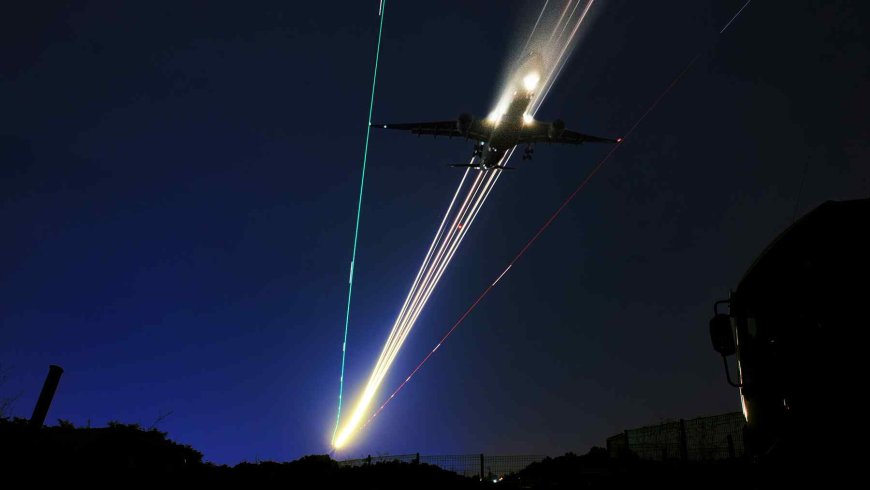 Solar panels collect sunlight during the day — Now a plane flying 16,000 ft over Pennsylvania has beamed energy to the ground and the system could soon spread nationwide