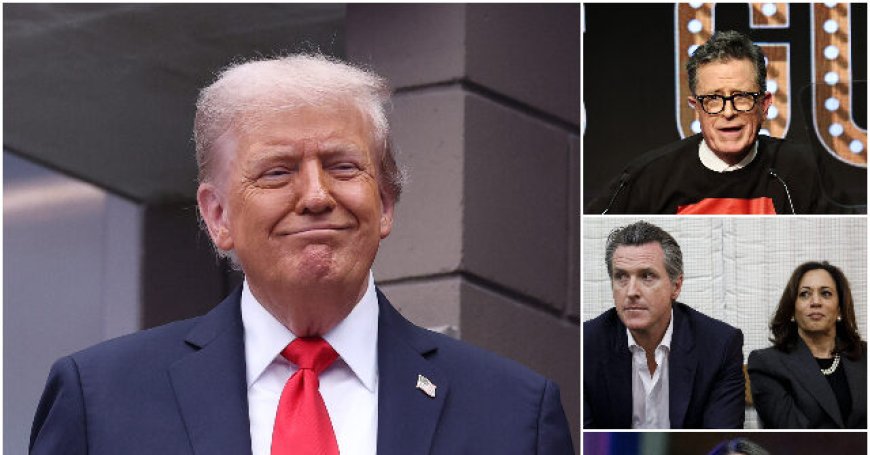 Poll: Trump More Popular Than Stephen Colbert, Gavin Newsom, Kamala Harris, AOC