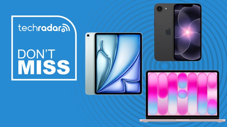 Walmart has a massive sale on Apple's newest devices — $40 off the iPad Air M4, $599 MacBook Neo, iPhone 17e deal from $5.50 a month