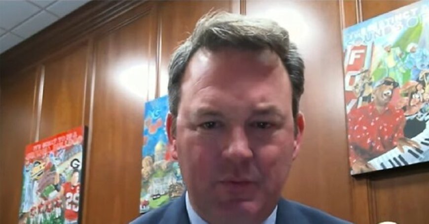 Exclusive: Georgia Lt. Gov Burt Jones Slams Opponent Rick Jackson's Record on DEI, Trans